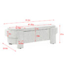 Linen Upholstered Bench - Stylish & Comfortable Seating for Home & Office