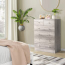 Five -Tier Six - Drawer Storage Cabinet - Modern Multi - Purpose Organizer