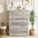 Five -Tier Six - Drawer Storage Cabinet - Modern Multi - Purpose Organizer
