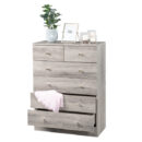 Five -Tier Six - Drawer Storage Cabinet - Modern Multi - Purpose Organizer