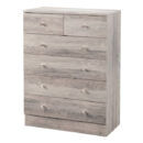 Five -Tier Six - Drawer Storage Cabinet - Modern Multi - Purpose Organizer